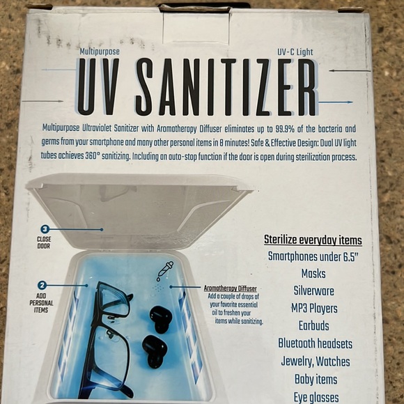 🐸👑 Multipurpose UV Sanitizer INFINITEK UPC 8 10016 09341 1 - Picture 4 of 10